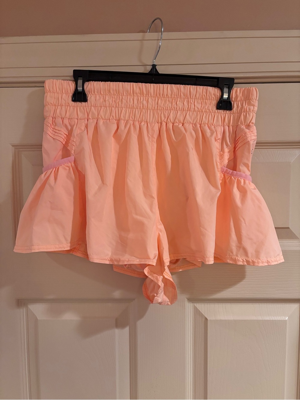 fp movement Peach Elastic Waist Get Your Flirt On Shorts